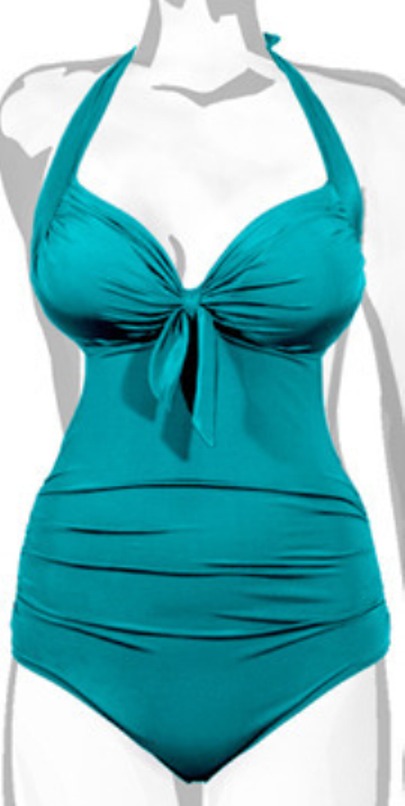 Jets lustre halter one peice peacock - Sunburn$155