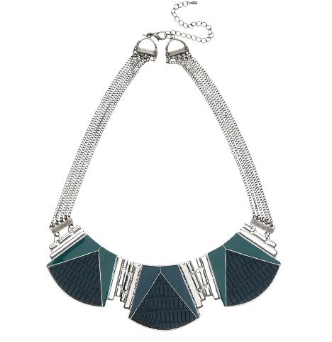 teal statement necklace sportsgirl