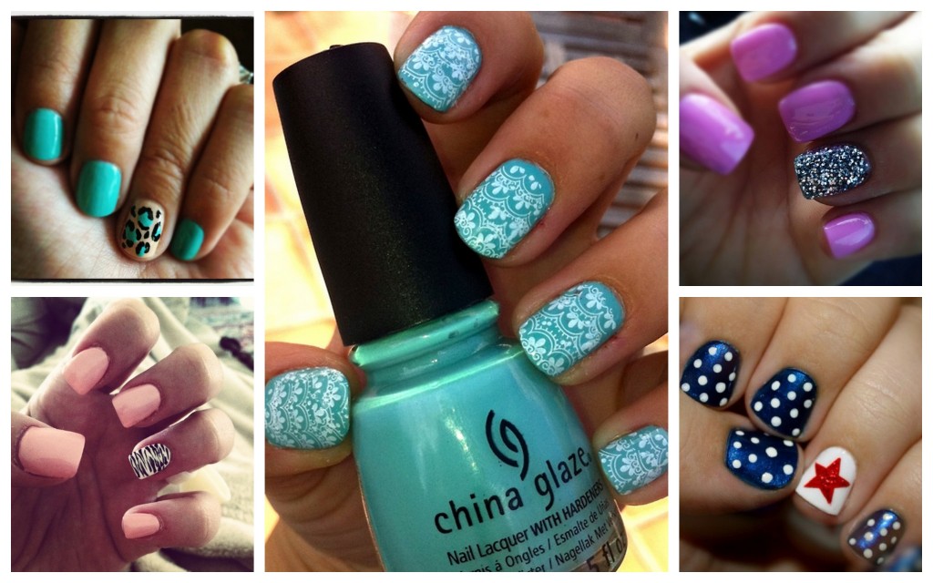 nail collage