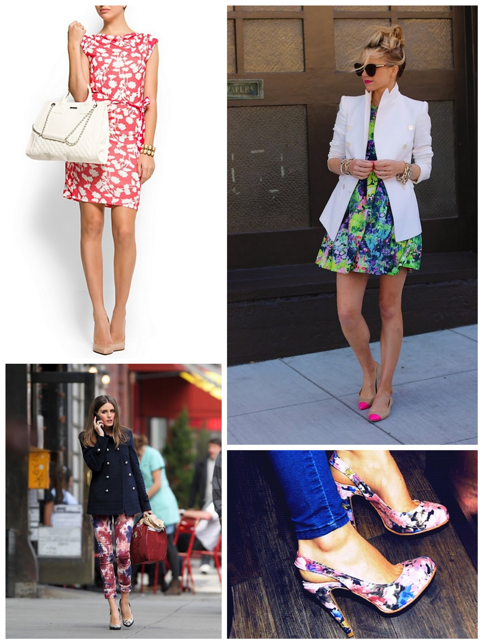 floral collage