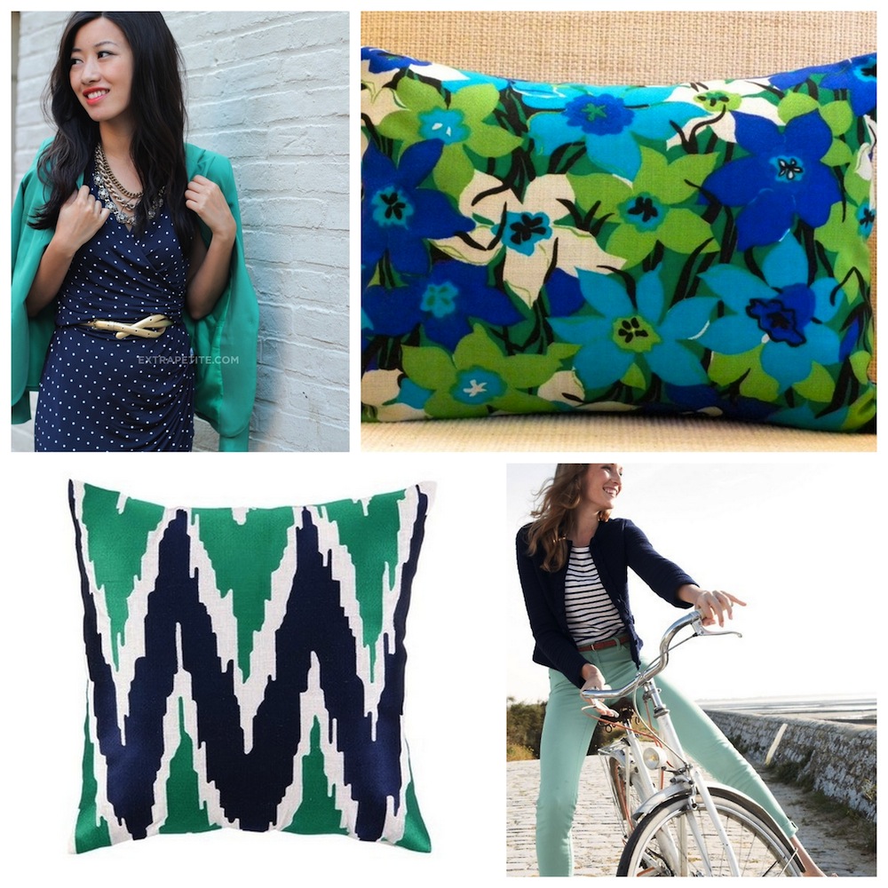 How amazing is this colour combo together! So fresh and fun! Pics courtesy of pinterest.com